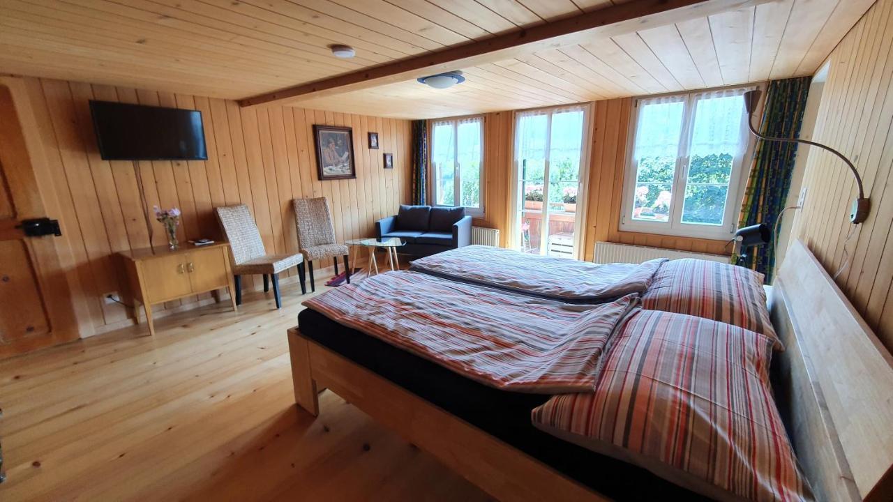 Adlerhorst - Apartment Im Niedersimmental Oey Exteriör bild